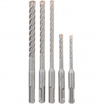 Puuride komplekt Bosch SDS plus-5X; 5-10 mm; 5 tk
