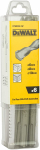 Puuride komplekt DeWalt DT60302 6 osa, SDS-Plus