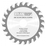 Kooniliste hammastega ettel&otilde;ikeketas CMT 288; 120x3,1-4x22; Z24; 5&deg;