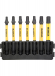Kruviotsikute komplekt DeWalt DT70825-QZ; 7 tk