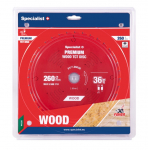 L&otilde;ikeketas Specialist+ LMS2603630-T; 260x30x1,6 mm; Z36; 5&deg;