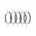 Aeraatori naelad mururullile AWTools AW00391; 270 mm; 65 mm; 5 tk