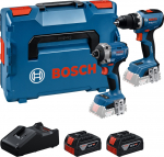 T&ouml;&ouml;riistakomplekt Bosch 0615A50090; 18 V; 2x5,0 Ah aku