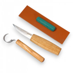 Nikerduskomplekt BeaverCraft S03; 4 tk; lusikate ja muude puittoodete nikerdamiseks