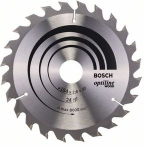 Saeketas puidule Bosch OPTILINE WOOD; 184x2,6x30,0 mm; Z24; 15&deg;