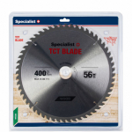 Saeketas puidule Specialist Wood; 400x2,2x50 mm; Z56