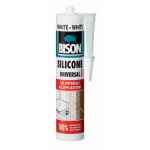 Universaal hermeetik Bison 1591312; 280 ml; valge