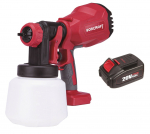 V&auml;rviprits Worcraft CSG-S20LIA; 20 V; 1x4,0 Ah aku