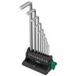 L-t&uuml;&uuml;pi kuuskant v&otilde;tmete komplekt Wera 950/9 Hex-Plus 8; 9 tk