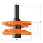 Keermefrees CMT 800.627.11; D=75 mm