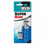 Liim Bison 6301789 Super Glue With Brush; 5 g