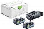 Tarvikute komplekt Festool SYS 18V 2x8,0/SCA16; 18 V; 2x8,0 Ah aku