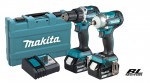 T&ouml;&ouml;riistakomplekt Makita DLX2410G (DDF484 + DTW300); 18 V; 2x6,0 Ah aku