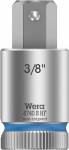 Padrunv&otilde;ti Wera WE05003093001; HEX-plus; 3/8''; 3/8''x38,5 mm