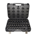 L&ouml;&ouml;kpadrunv&otilde;tmete komplekt AWTools AW38696BL; 1/2''; 9-30 mm; 40 tk