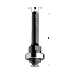 Freesi vars CMT 824.122.10; S=1/2''; L=61 mm; laagripesaga