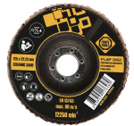 Kroonlehine lihvketas Forte tools 369629; 125 mm; P40