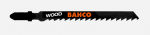 Tkksaetera Bahco 91-444-5P; 1,25x152 mm; 6 TPI; 5 tk
