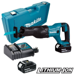 Akuotssaag Makita DJR186RTE; 18 V; 2x5,0 Ah aku