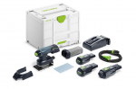 Taldlihvija Festool Rutscher RTSC 400 3,0 I-Set; 18 V; 2x3,0 Ah aku