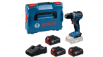 Akutrell-kruvikeeraja Bosch GSR18V-52; 18 V; 3x5,0 Ah aku + L-Boxx 136