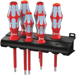 Isoleeritud (1000 V) kruvikeeraja komplekt Wera WE05022745001; 6 tk