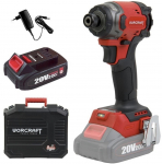 L&ouml;&ouml;kkruvikeeraja Worcraft CIS?S20LiBM-260; 20 V; 1x2,0 Ah aku