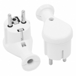 Pistik AWTools AW24807; 10 tk; valge