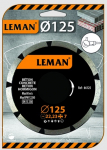 Teemantl&otilde;ikeketas LEMAN F66125; 125x22,23x2 mm