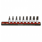 Padrunite ja otsikute komplekt Sonic Equipment 100903; 1/4''; 9 tk