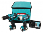 T&ouml;&ouml;riistakomplekt Makita CLX224A (DF333D + TD110D); 12 V; 2x2,0 Ah aku