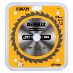 Saeketas puidule DeWalt DT1942-QZ; 184x30 mm; Z30; 10&deg;