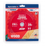 L&otilde;ikeketas Specialist+ LMS2162430-T; 216x30x1,4 mm; Z24; 5&deg;
