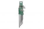 L-t&uuml;&uuml;pi kuuskant v&otilde;tmete komplekt Jonnesway S05HD2210S; Torx9-50; 10 tk