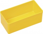 Plastkarp Allit EuroPlus 45/2; 54x108x45 mm; kollane
