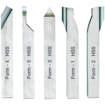 Tarvikute komplekt Proxxon; HSS; 10x10x80 mm; 5 tk