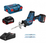 Piiksaag Bosch GSA 18 V-LI C Professional; 18 V; 2x5,0 Ah aku