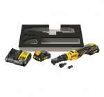 Aku narre-mutrikeeraja DeWalt DCF500L2G-QW; 12 V; 1/4''-3/8''; 75 Nm; 2x3,0 Ah aku