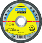 Abrasiiv l&otilde;ikeketas Klingspor A 960 TZ Special; 125x1 mm; 25 tk