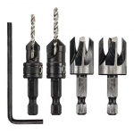 Puuride komplekt DeWalt DT7620-QZ; 4 tk