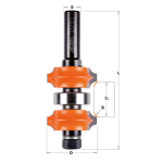 &Uuml;mardamisfrees CMT; S=12 mm; D=34 mm