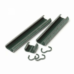 Klambrid Rapid VR16; 1390 tk.; tsingitud; roheline