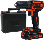 Akutrell-kruvikeeraja Black&Decker BDCDD186K-QW; 18 V; 1x1,5 Ah aku
