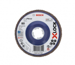 Kroonlehine lihvketas Bosch 2608619207; 115 mm; K80; X-Lock