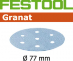 Lihvpaber ekstsentriklihvmasinatele Granat; 77 mm; P120; 50 tk