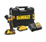 L&ouml;&ouml;kkruvikeeraja DeWalt DCF840D2T; 18 V; 2x2,0 Ah aku