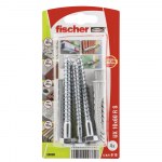 Kruvi t&uuml;&uuml;bliga Fischer UX R S; 10x60 mm; 4 tk