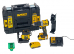 T&ouml;&ouml;riistakomplekt DeWalt DCK2095D2T-QW; 18 V; 60 Nm; 3x360&deg;; 2x2,0 Ah aku