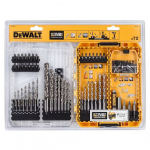 Puuride ja kruvikeeraja otsikute komplekt DeWalt DT70761-QZ; 72 tk