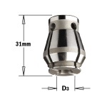 H&uuml;lss CMT 124.120.00; 12 mm